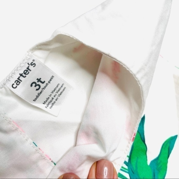 Carter’s Flower Bouquet Toddler Girl Easter Dress - Picture 6 of 7